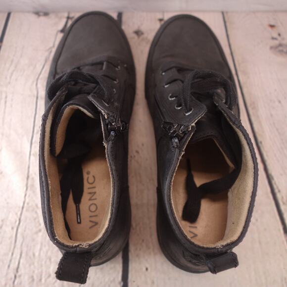 Vionic Women's Size 6 Water Resistant Bootie Comfort Zip Side Boot #242 - Picture 9 of 12